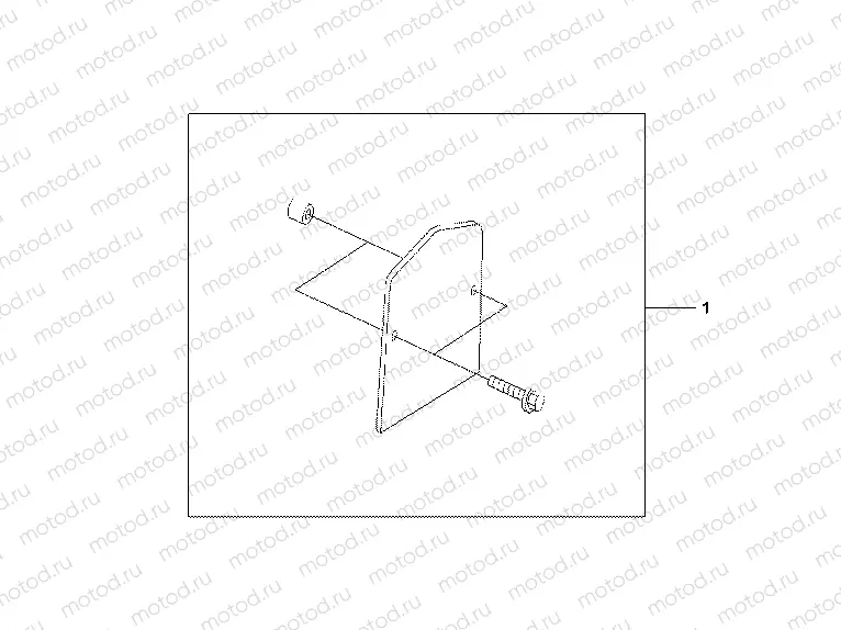 08F-85-01 BACKREST TRIM