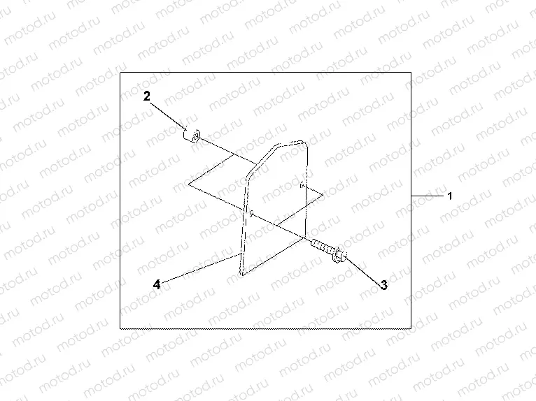 08F-85-01 BACKREST TRIM