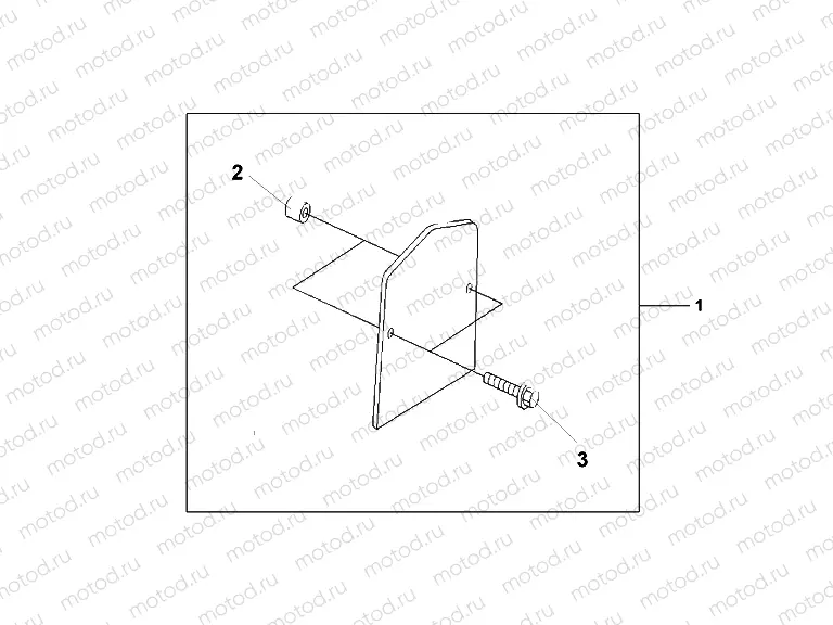 08F-85-04 BACKREST PLATE