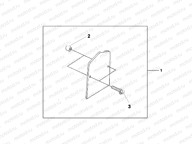 08F-85-04 BACKREST PLATE