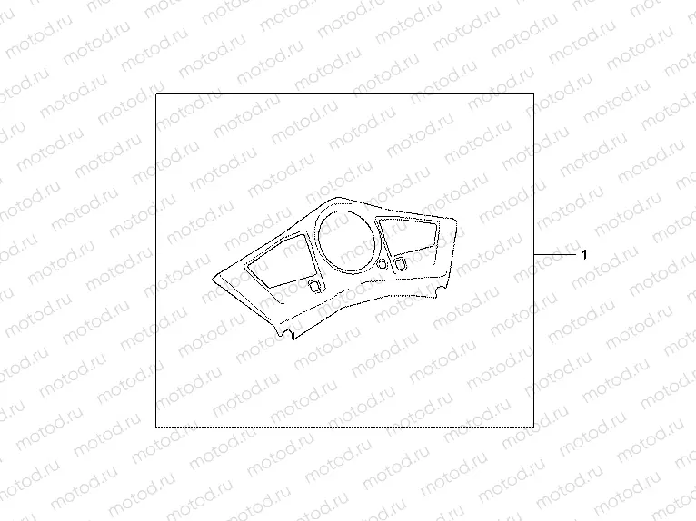 08F-86-02 METER PANEL