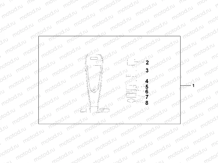 08F-86-04 LEATHER TANK BELT