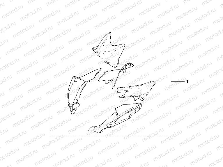 08F-87-01 TANK COVER SET