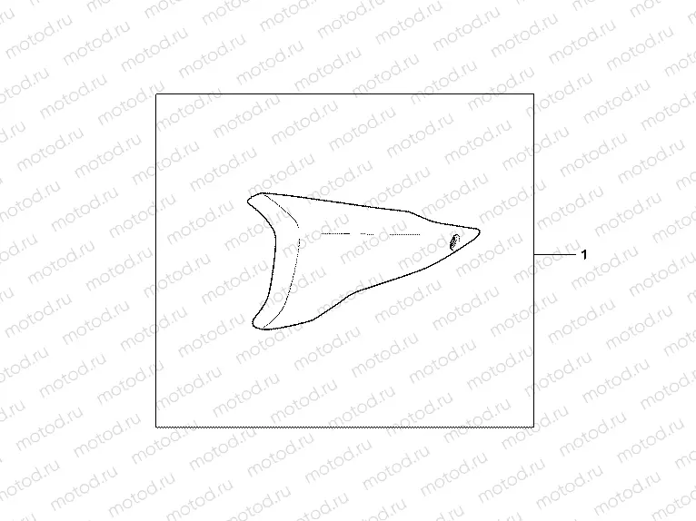 08F-88-01 MUFFLER COVER