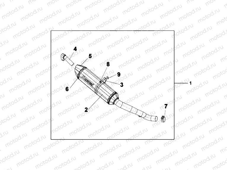 08F-88-01 TITANIUM SLIPON