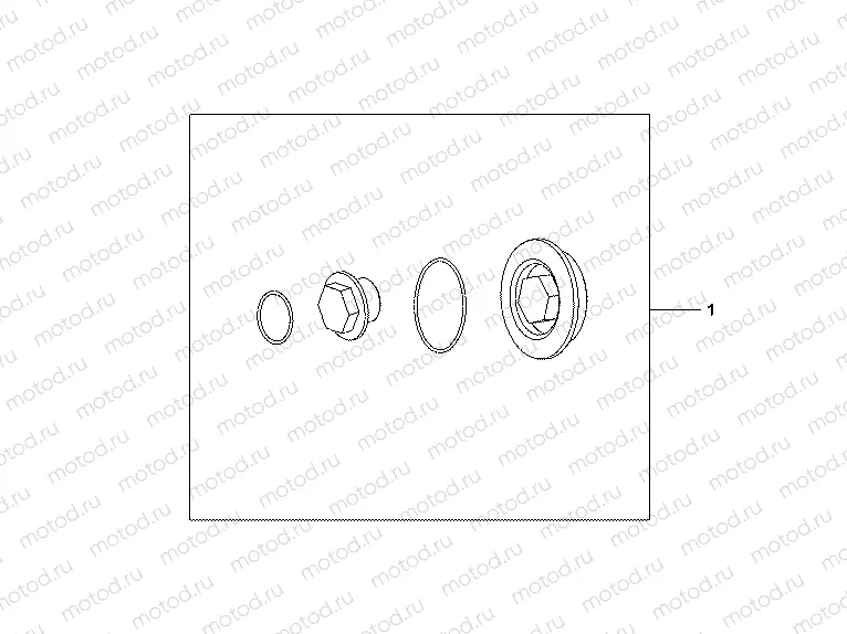 08F-89-01 ENGINE COVER INSPECTION PLUG R / L