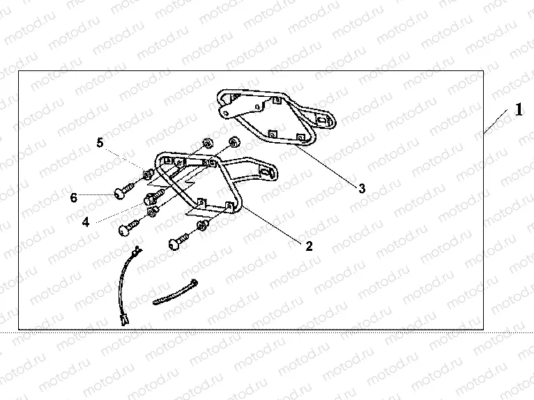 08L-41-01 SADDLEBAG STAY