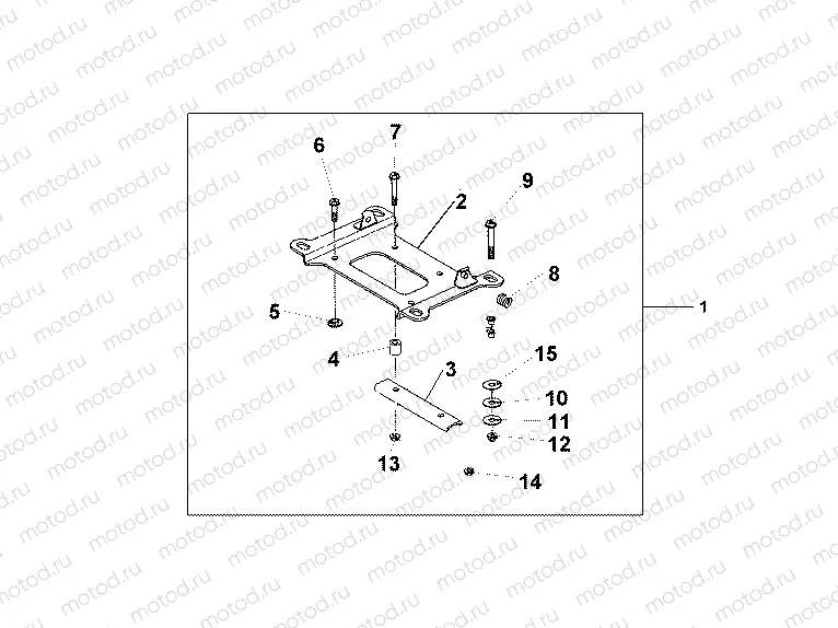 08L-42-01 CARRIER BRACKET