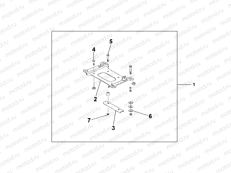 08L-42-01 CARRIER BRACKET
