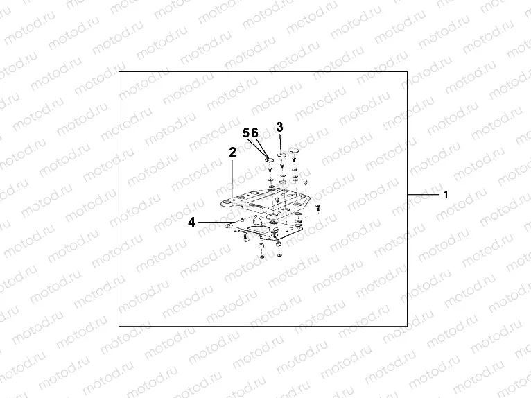 08L-42-01 COMPLETE REAR CARRIER