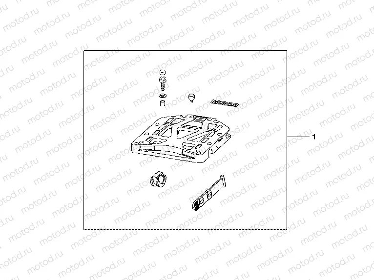 08L-42-01 REAR BASE CARRIER