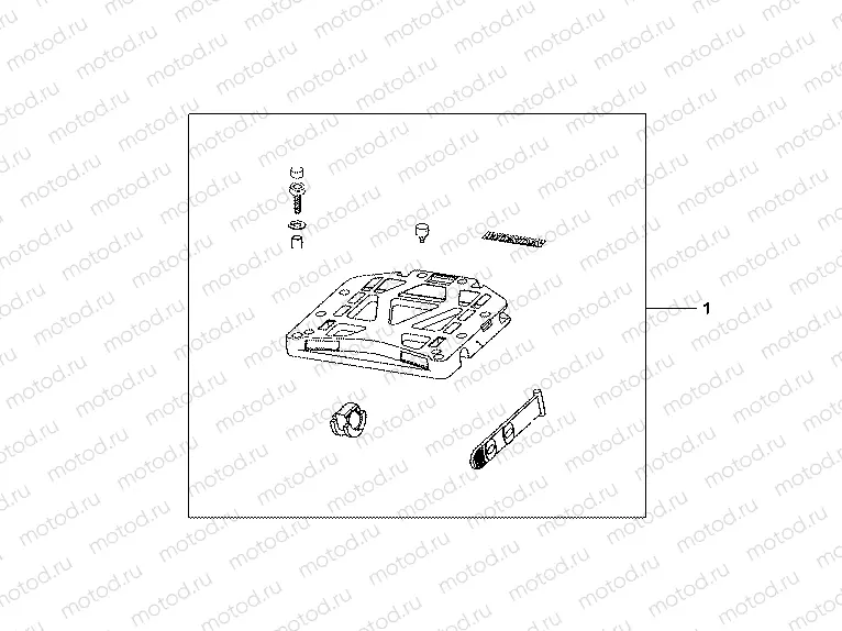 08L-42-01 REAR BASE CARRIER