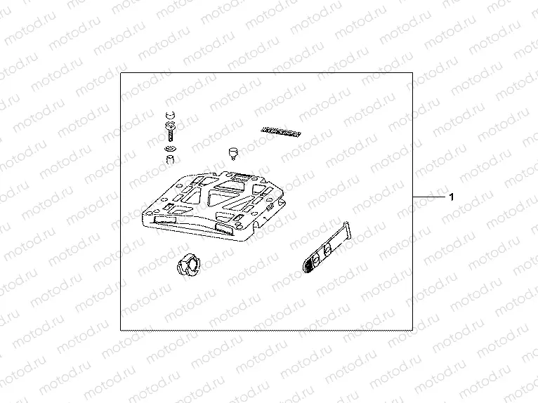 08L-42-01 REAR BASE CARRIER
