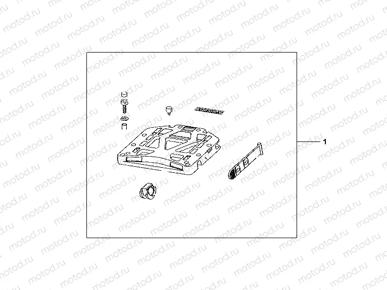 08L-42-01 REAR BASE CARRIER
