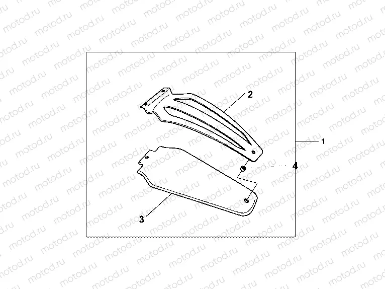 08L-42-02 REAR MUDGUARD PROTECTION