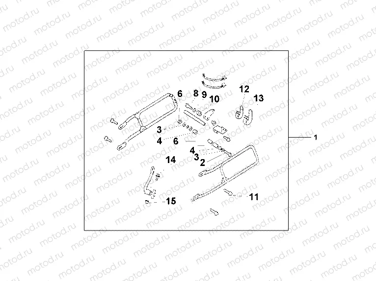 08L-51-01 SADDLE BAG STAY
