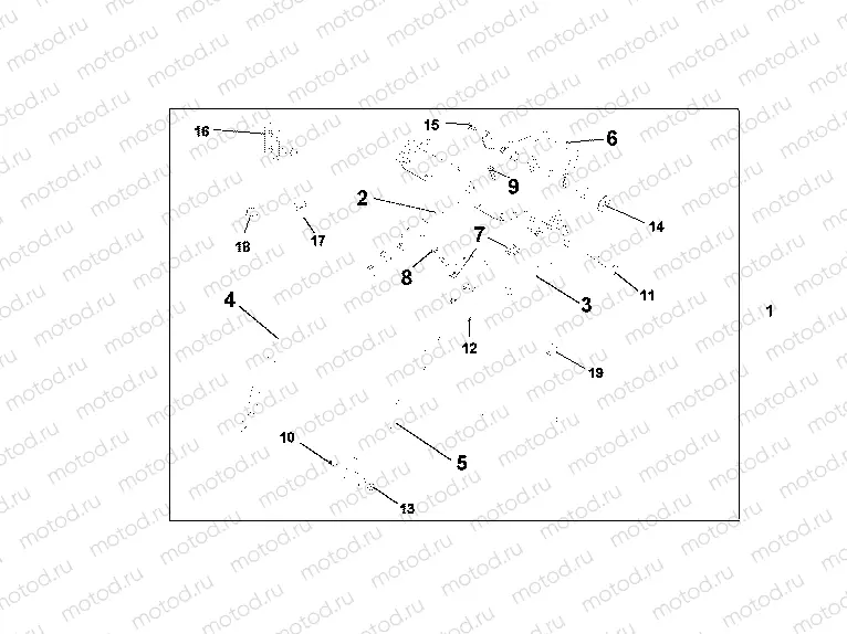 08L-51-04 PANNIER STAY SET