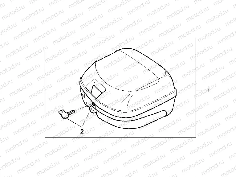 08L-52-01 TOP BOX 26L