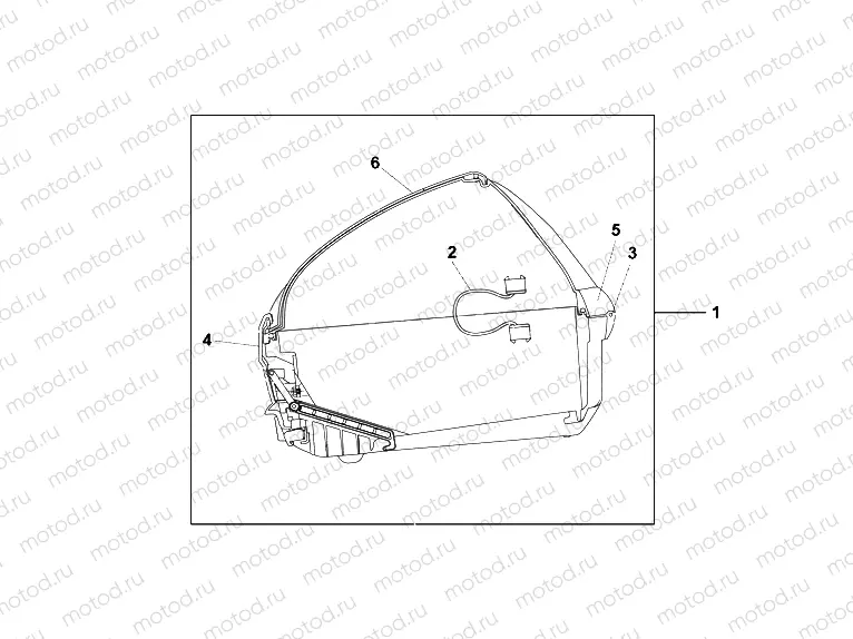 08L-55-13 TOP BOX 45L (ON / OFF)