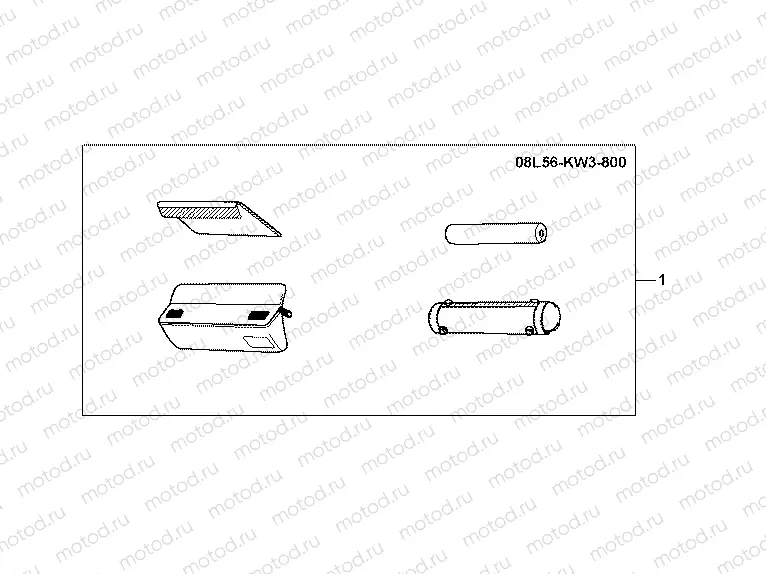 08L-56-01 HANDLE POCKET DX