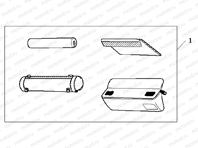 08L-56-01 HANDLE POCKET DX