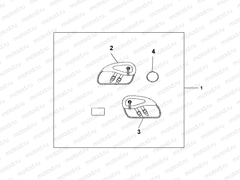 08L-56-01 LEATHER SADDLEBAG