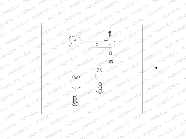08L-56-01 REAR SEAT BAG ATT KIT