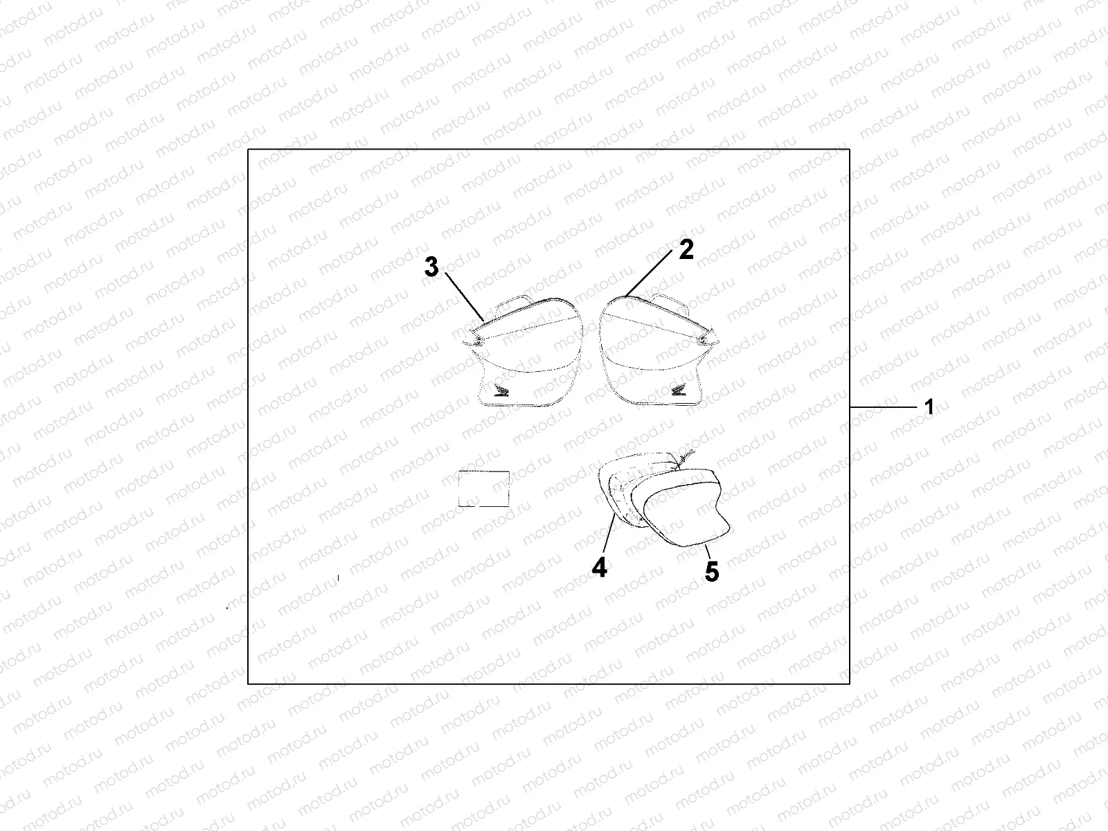 08L-56-01 SOFT PANNIERS L / R