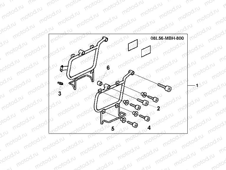 08L-56-02 LEATHER S / B STAY