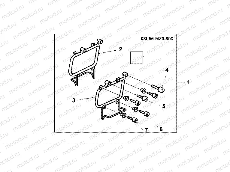 08L-56-02 LEATHER S.B.STAYS