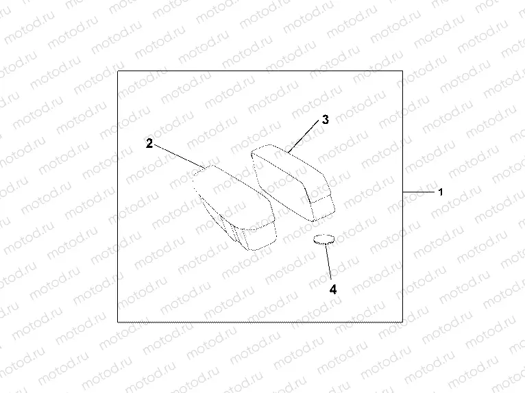 08L-56-03 LEATHER SADDLE BAG