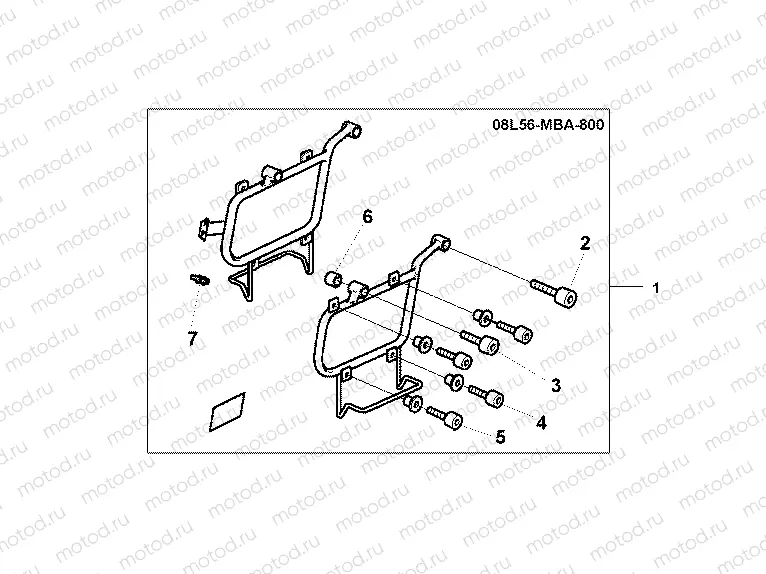 08L-56-04 LEATHER S / B STAY