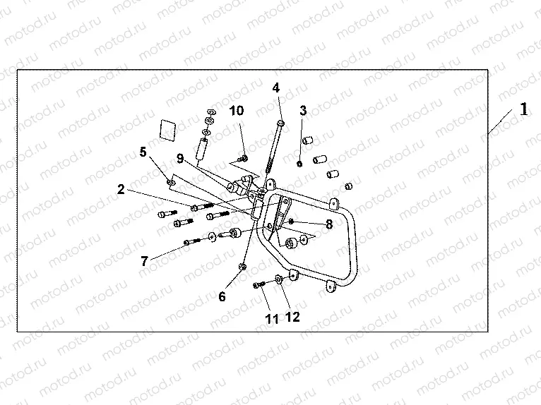 08L-56-06 S / B MOUNT BRT