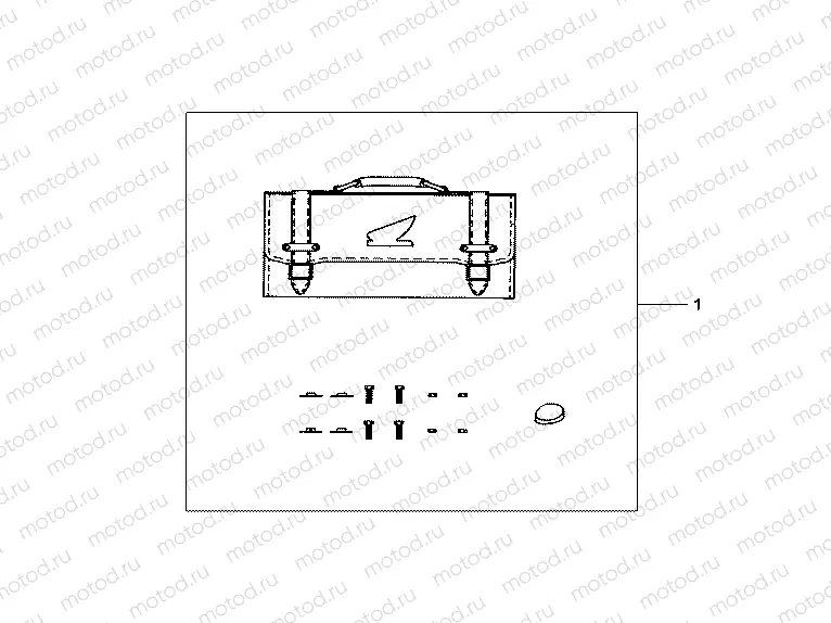 08L-57-01 LEATHER BAG