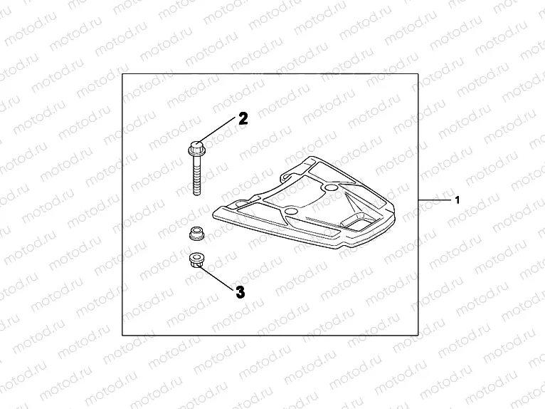08L-70-01 KIT, RR CARRIERBAS
