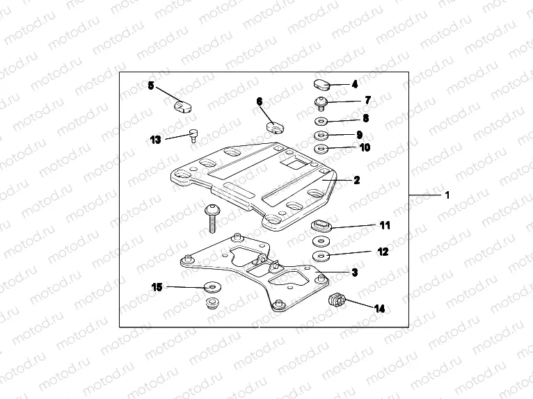 08L-73-01 KIT, CARRIER BRKT