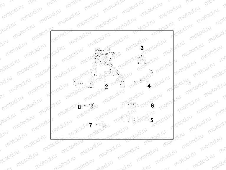 08M-50-01 MAIN STAND