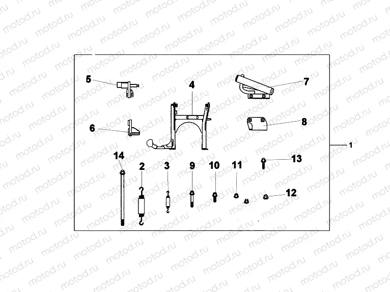 08M-50-02 MAIN STAND