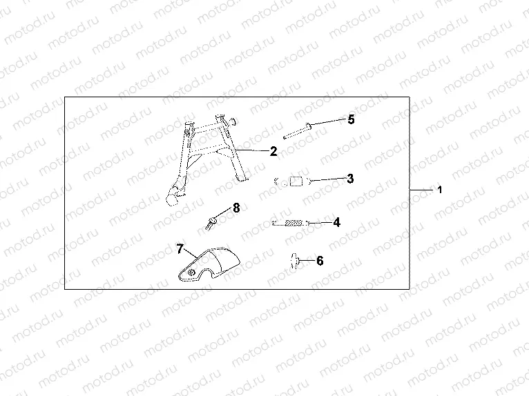 08M-50-10 MAIN STAND