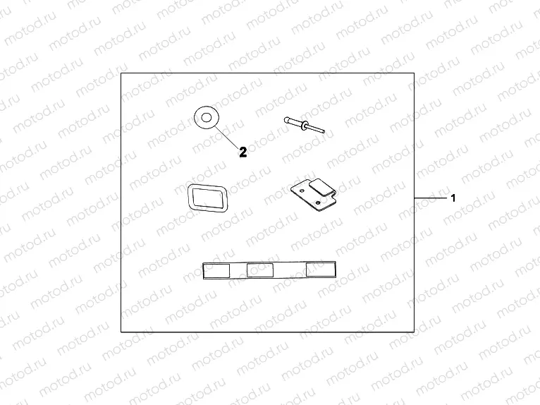 08M-53-01 U-LOCK ATT.