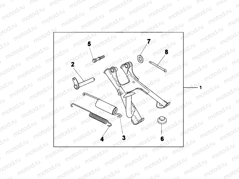 08M-70-01 MAIN STAND