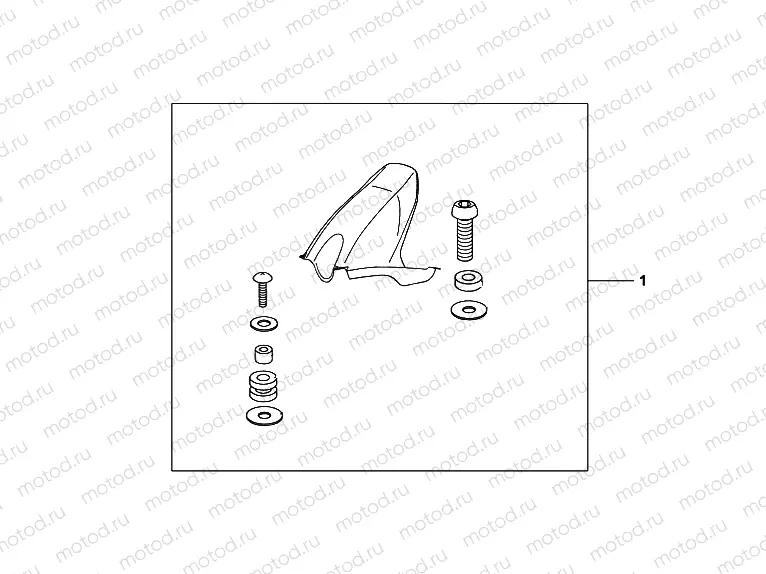 08P-09-01 CARBON FIBER HUGGER