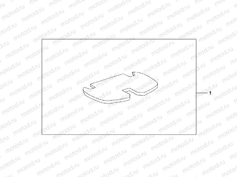 08P-11-01 TOP BOX MAT