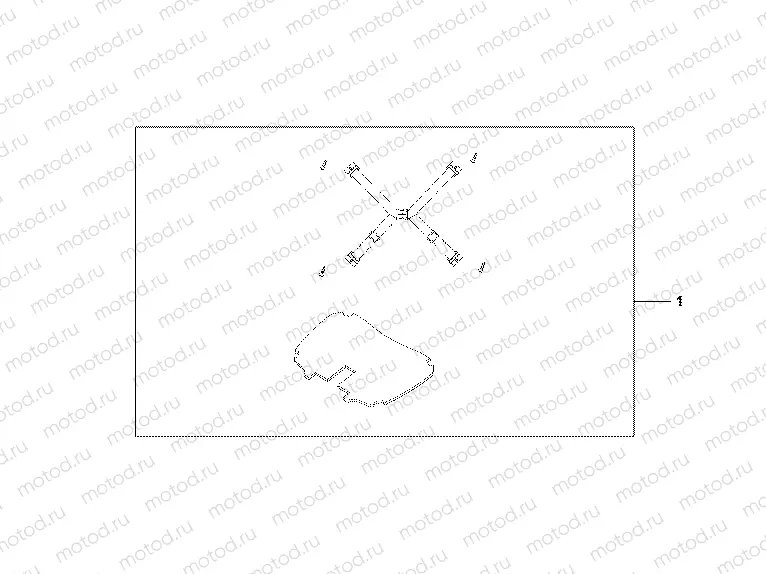 08P-11-02 KIT MAT AND STRAP