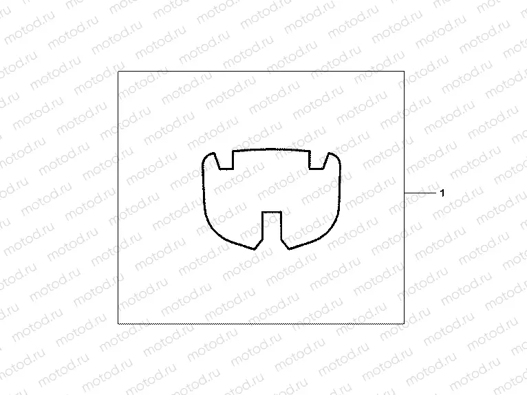 08P-11-10 KIT MAT AND STRAP