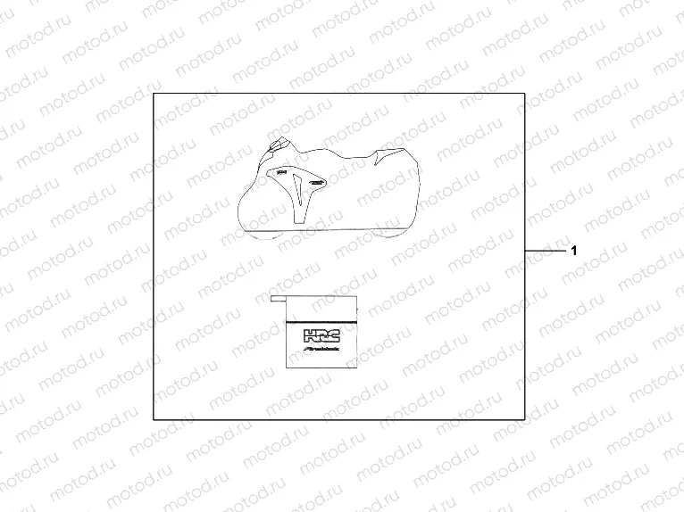 08P-34-04 INDOOR BODY COVER HRC