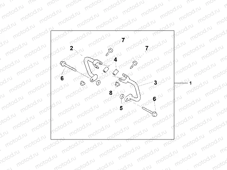 08P-51-01 ENGINE GUARD