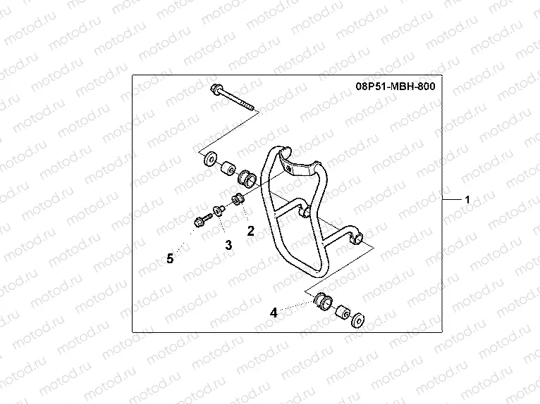 08P-51-01 RADIATOR GUARD