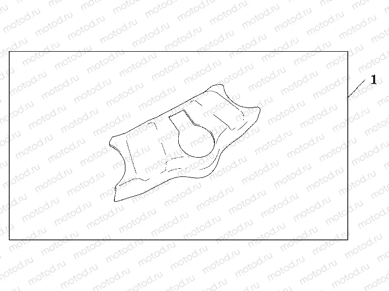 08P-54-01 TOP BRIDGE COVER