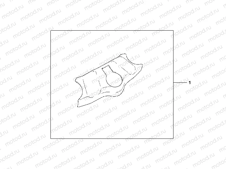08P-54-01 TOP BRIDGE COVER